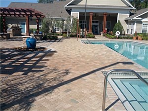 Pool Deck Pavers Restoration, Clearwater, FL